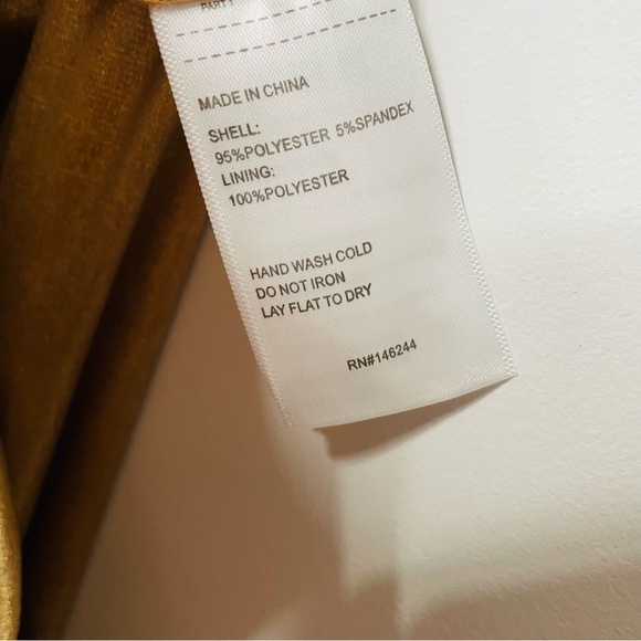 Metallic Gold Shimmer Holiday Draped Velour Ruched Fitted Asymmetrical Dress - Picture 10 of 12